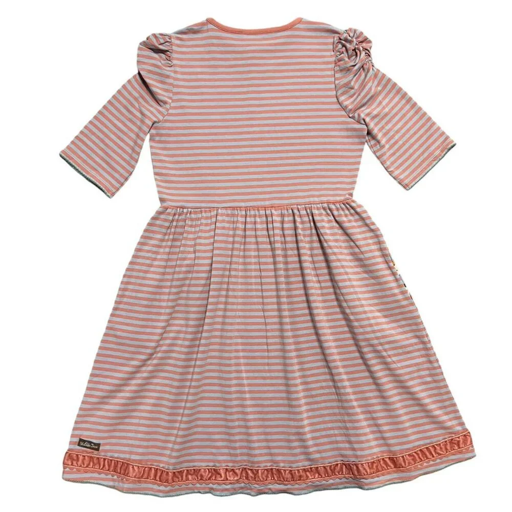 Matilda Jane 14Y First In Line Striped Knit Lap Dress